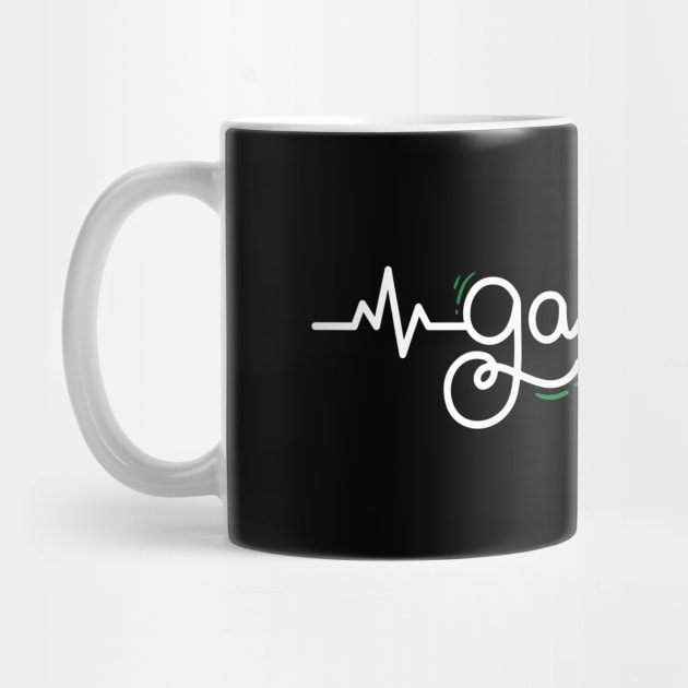 Gamer Heartbeat Gift by The WYLD Tribe